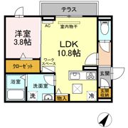 歩夢Ⅲの間取り画像