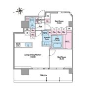 コンフォリア東新宿ステーションフロントの間取り画像