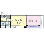コスモガーデン二條の間取り画像