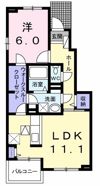 カーサエストの間取り画像
