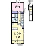 カーサTH・Ⅰの間取り画像