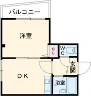 プチプルージュの間取り画像