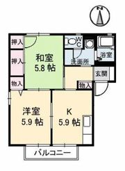 エクセルヴィオラ A棟の間取り画像