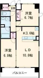 KATURA高崎の間取り画像