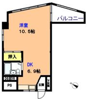 K，s平野町の間取り画像