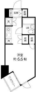 ドミトリー原町田の間取り画像