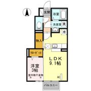ピアミモザ Bの間取り画像