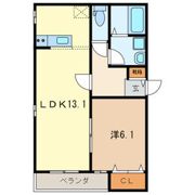 ミルクリーク飯塚の間取り画像