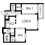 ブランヴェールの間取り画像