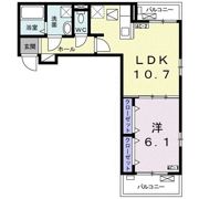 コンフォータブリー 蔦ヶ島の間取り画像
