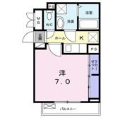 コンフォータブリー 蔦ヶ島の間取り画像