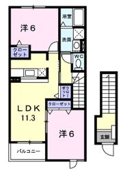 セレーノ・ヴィータBの間取り画像