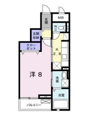 パストラール ガーデンの間取り画像