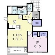 クオーレ Ⅰの間取り画像