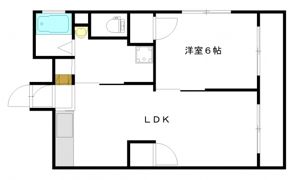 ライブオーク幟町の間取り画像
