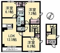 メゾン・ジャスミンの間取り画像