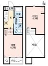 village 響 一号館の間取り画像