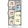 オカバ姫路青山シャーメゾンAの間取り画像