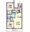 オカバ姫路青山シャーメゾンBの間取り画像