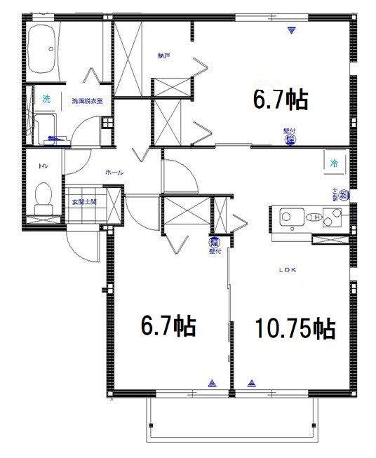 間取図