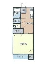 フレンズ通町北の間取り画像