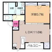 コーラルハイツAの間取り画像