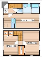Frais970 Dの間取り画像