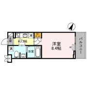 Laule'a越谷の間取り画像