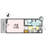 Laule'a越谷の間取り画像