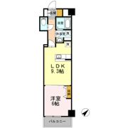 Hill Flat Osakiの間取り画像