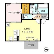 アビタシオン プリエの間取り画像