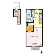Rose Court（ﾛｰｽﾞｺｰﾄ）の間取り画像