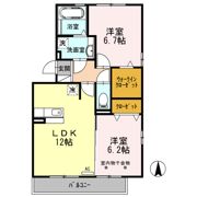 ウィスタリアの間取り画像