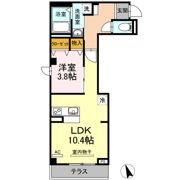 NーSTAGE東別院の間取り画像