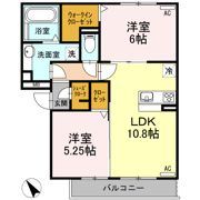Dーroom北本郷の間取り画像