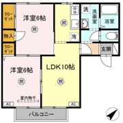 ラルカンシェル B棟の間取り画像