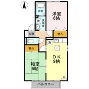 セジュール力石 B棟の間取り画像