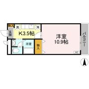 リビングアレイKの間取り画像