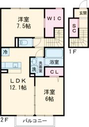 タマリスクの間取り画像