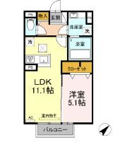 リオン上野丘の間取り画像