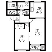 グレイスフルIの間取り画像