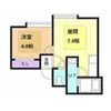 フラットJ白石本通A棟の間取り画像