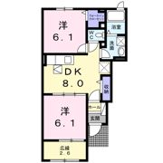 大和ステーションヒルズ深見B館の間取り画像