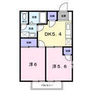 ロマネスクローズ Bの間取り画像