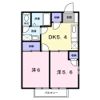 ロマネスクローズ Bの間取り画像