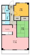 ロイヤルヴェール山下の間取り画像