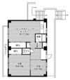 ビレッジハウス津田2号棟の間取り画像