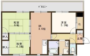 レスポールの間取り画像