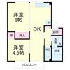 コーポ若葉Ⅲの間取り画像