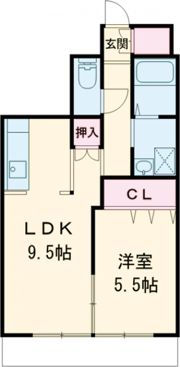 ウエストパーク佐世保の間取り画像